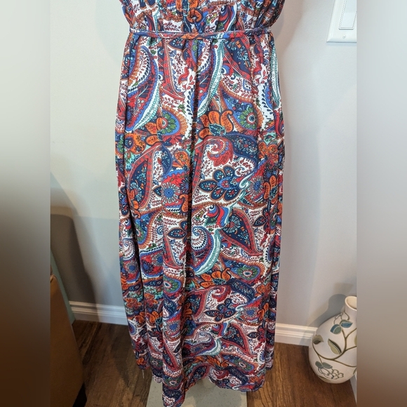 CUPSHE Women's Plunging Backless Beach Dress, Cami Straps, Empire Waist  Size M - Picture 7 of 12